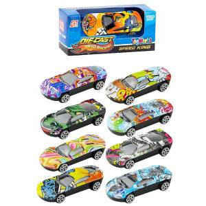 71-3376 Αυτοκινητάκι die Cast Free Wheels Πολύχρωμο 9x4x3.5cm , Παιχνίδια