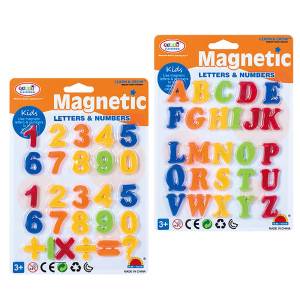 71-3513 Μαγνητικά Γράμματα & Αριθμοί σε 15x21cm , Παιχνίδια