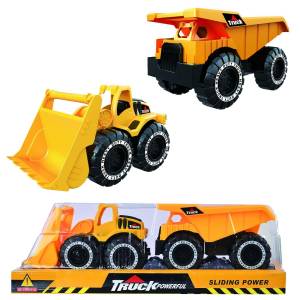 71-3535 Ανατρεπόμενο + Εκσκαφέας Free Wheels 41x13x12cm , Παιχνίδια