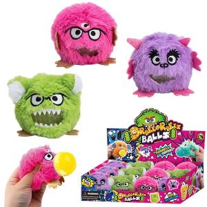 71-3554 Stress Ball Τερατάκι 10x8x8cm Ανοιχτό Κουτί 12 Τεμαχίων 29x23x21cm , Παιχνίδια
