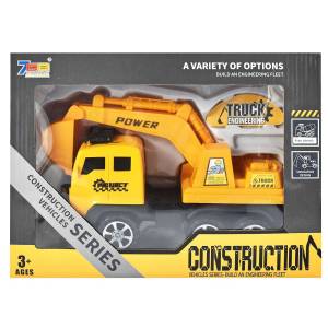 71-3574 Εκσκαφέας Free Wheels σε Κουτί 30x22x9cm , Παιχνίδια