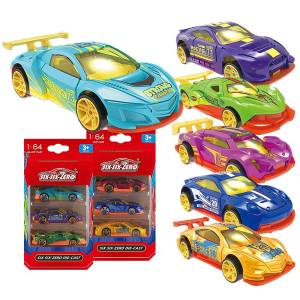 71-3608 Σετ 3 Οχήματα die Cast Metal Free Wheels 10x19x3.5cm , Παιχνίδια