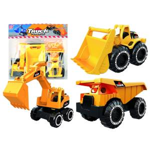 71-3612 Δομικά Σακουλάκι 3 τεμ Free Wheel 32x29x11cm , Παιχνίδια