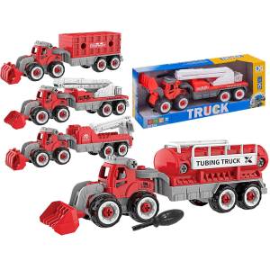 71-3626 Τρακτέρ Free Wheels Πυροσβεστικής 33x12x8cm , Παιχνίδια