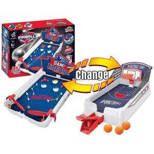 71-3632 Μπασκετάκι - Φλιπεράκι 2 σε 1 31x21x6cm , Παιχνίδια