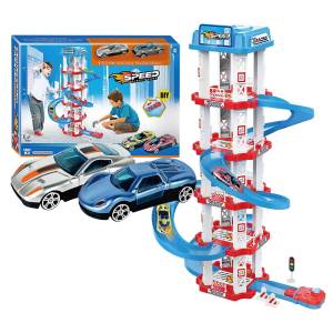 71-3641 Σετ Πάρκινγκ με 2 Αυτοκινητάκια 33x24x7cm , Παιχνίδια