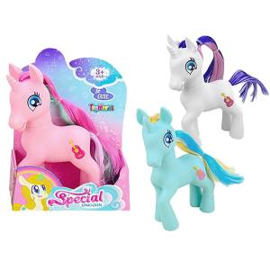 72-2072 Μονόκερος με Μακριά Χαίτη Special Unicorn 12x16x5cm , Παιχνίδια