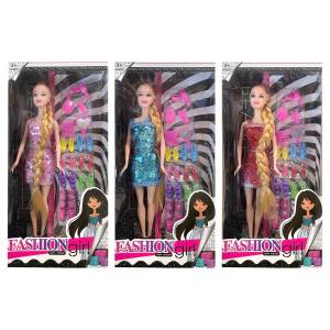 72-2089 Κούκλα 29cm Fashion Παπούτσια Διάφορα 16x32x5cm , Παιχνίδια