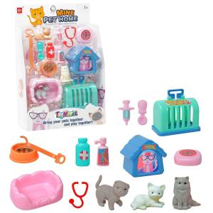 77-1162 Καρτέλα Κατοικίδια Mini pet Home 19x28x8cm , Παιχνίδια