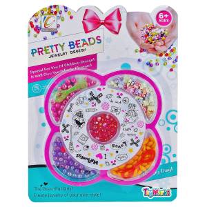 77-1174 Καρτέλα Χάντρες Pretty Beads 21x28cm , Παιχνίδια