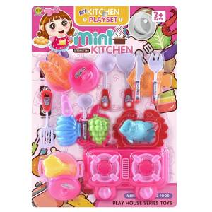 77-1276 Koyzinika Mini Kitchen Καρτέλα 31x43x5cm , Παιχνίδια