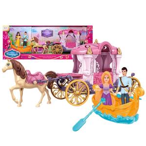 77-1319 ¨Αμαξα & Βάρκα με Ζευγάρι 50x19x11cm , Παιχνίδια