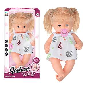 78-231 Κούκλα 25cm Πιπίλα Fashion Baby 15x28x9cm, , Παιχνίδια