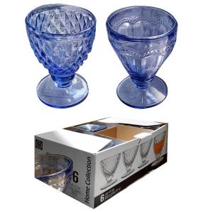 80-1932 Μπωλ Κολωνάτα Χρωματιστά 6τεμ 13x9cm 220ml , Είδη Σπιτιού