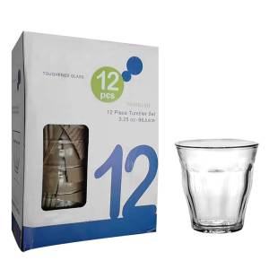 80-2014 Ποτήρια Κρασιού σετ=12τεμ 7x6cm 90mL , Είδη Σπιτιού
