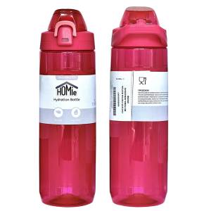 80-2083 Παγούρι Tritan Φούξια με Πώμα Ασφαλείας 700ml , Είδη Σπιτιού