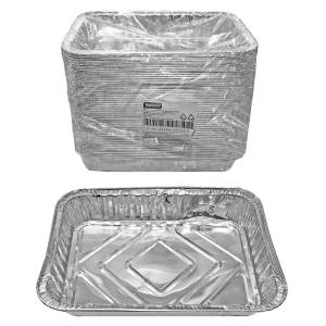 80-2124 Ταψάκια Αλουμινίου Μιας Χρήσης 22x16x3cm , Είδη Σπιτιού