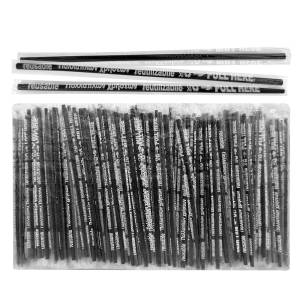 81-1154 Καλαμάκι Freddo Μαύρο 1000τεμ  , Είδη Σπιτιού