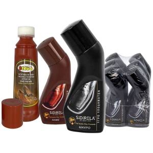 81-482 Γυαλιστικό Υγρό Υποδημάτων Μαύρο-Καφέ 75mL , Αξεσουάρ-Ομορφιά & Υγιεινή