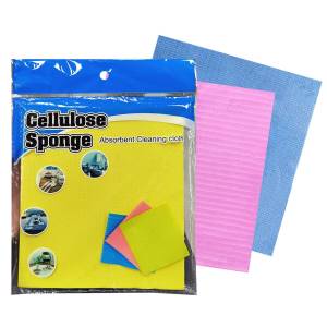 81-49 Σπογγοπετσέτα σετ=3τεμ 20x17x0,5cm , Είδη Σπιτιού