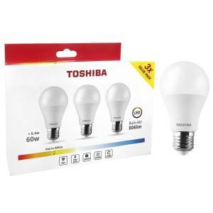 88-454 Λάμπες led Toshiba σετ=3 τεμ N_3pack a60 e27 8,5w 3000k , Είδη Σπιτιού