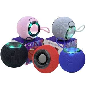 88-480 Ηχείο Bluetooth Στρογγυλό με φως 11x9cm , Ψιλικά