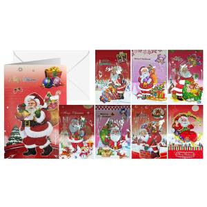 93-222 Κάρτα Χριστουγέννων με Φάκελο Κάρτα:26x21cm , Χριστουγεννιάτικα