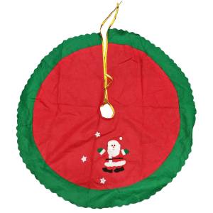 93-318 Ποδιά Δέντρου Σχέδια Ραμμένα ø85cm , Χριστουγεννιάτικα