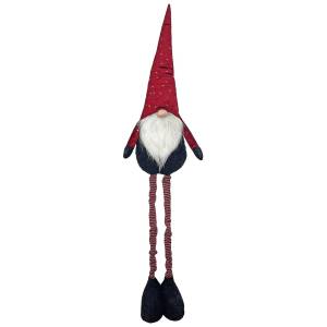 93-3305 Άγιος Νάνος Γίγας με Σκούφο Άστρα 140cm , Χριστουγεννιάτικα