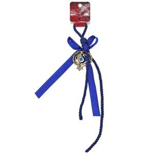 93-3389 Γούρι Ρόδι Χρυσό με Μάτι 35x5cm , Χριστουγεννιάτικα