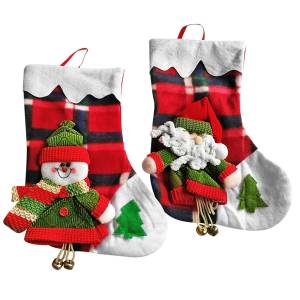 93-3407 Μπότα με Χριστουγεννιάτικη Φιγούρα 30x19cm , Χριστουγεννιάτικα