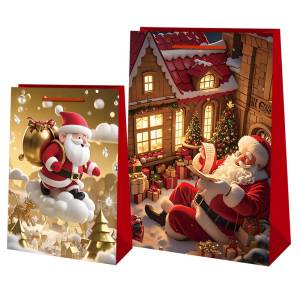 93-344 Τσάντα Δώρου Χριστουγέννων 56x40x17cm , Χριστουγεννιάτικα