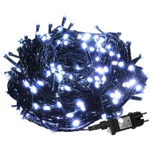 93-3471 105 Λαμπάκια LED Λευκό Ψυχρό σε Σειρά με Προγράμματα IP44 8,25m , Χριστουγεννιάτικα