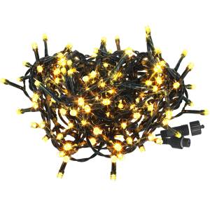 93-3483 510 Λαμπάκια LED Λευκό Θερμό σε Σειρά με Επέκταση & Προγράμματα Ip44 25,5m (δεν Περιέχεται ο Μετασχηματιστής) , Χριστουγεννιάτικα