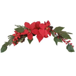 93-3497 Αψίδα με Χριστουγεννιάτικη Διακόσμηση Αλεξανδρινά 75cm , Χριστουγεννιάτικα