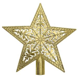 93-3755 Κορυφή Δέντρου Πλεκτά Σχέδια 19cm , Χριστουγεννιάτικα