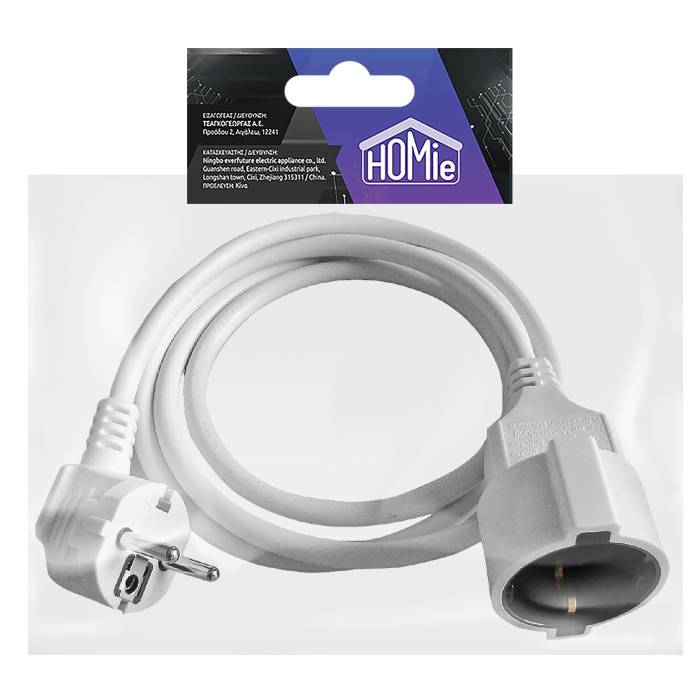 12-2079 Επέκταση Καλωδίου 4m 4m (3x1.5mm2) χονδρική, Χριστουγεννιάτικα χονδρική