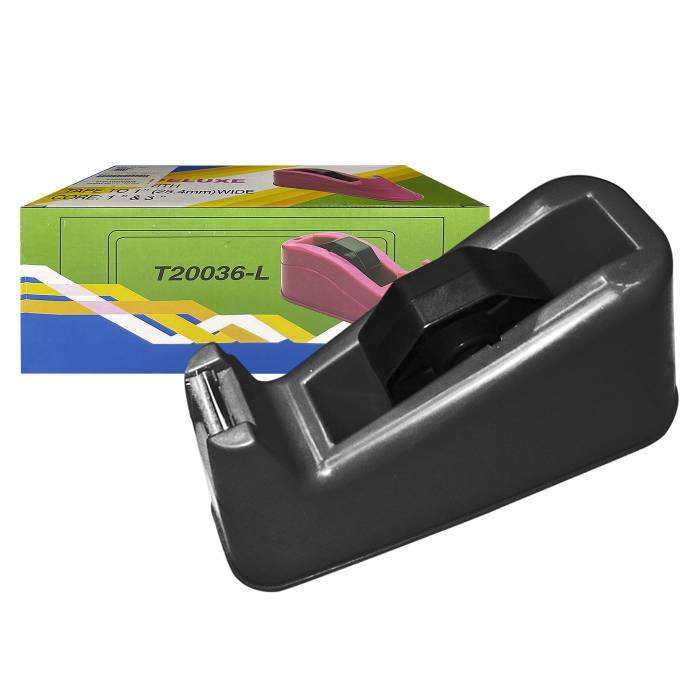 19-254 Βάση Κολλητικής Ταινίας Μαύρη 22x10,5x8.5cm χονδρική, Σχολικά χονδρική