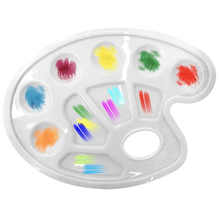 50-108 Παλέτα 10 Θέσεων 23x17cm χονδρική, Σχολικά χονδρική