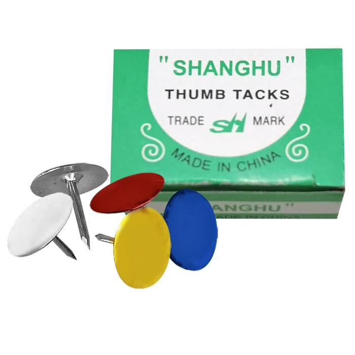 50-2641 Πινέζες Χρωματιστές πακ=50τεμ  χονδρική, Σχολικά χονδρική