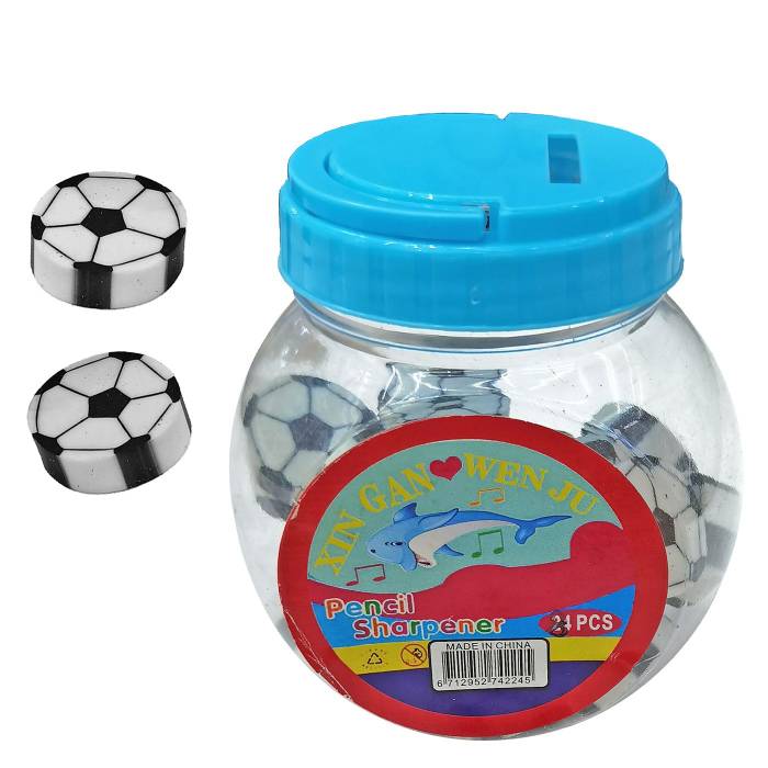 50-3362 Γόμα Μπάλα Ποδοσφαίρου Φ2,5cm χονδρική, Σχολικά χονδρική