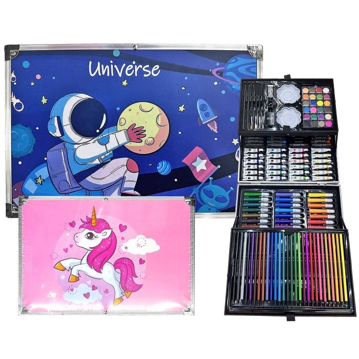 50-3388 Σετ Ζωγραφικής 145 τεμ 34x23x8cm χονδρική, Σχολικά χονδρική