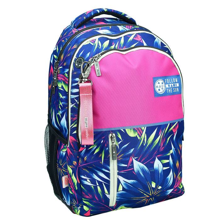 50-3471 Σακίδιο Οβαλ  Maui Ferns 48x30x28cm χονδρική, Σχολικά χονδρική