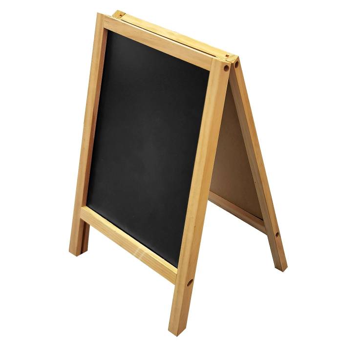 50-3537 Πίνακας Μαύρος Διπλός 40x25cm χονδρική, Σχολικά χονδρική