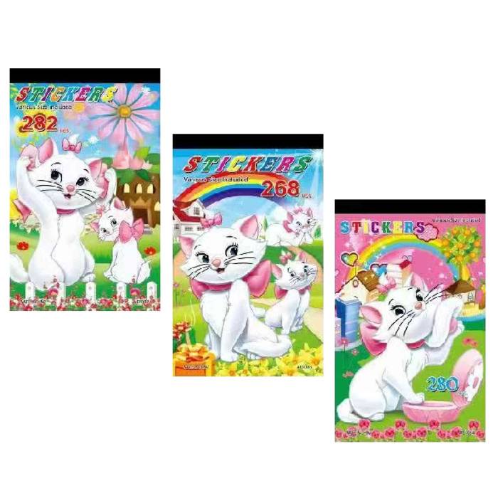 6-725 Άλμπουμ με Στίκερ Σχέδιο Γάτες 24,5x14,5cm χονδρική, Σχολικά χονδρική