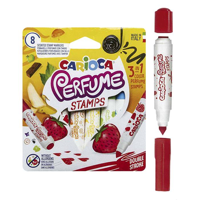 60-746 Μαρκαδόροι Carioca Perfume Stamps 8 Χρώματα  χονδρική, Σχολικά χονδρική