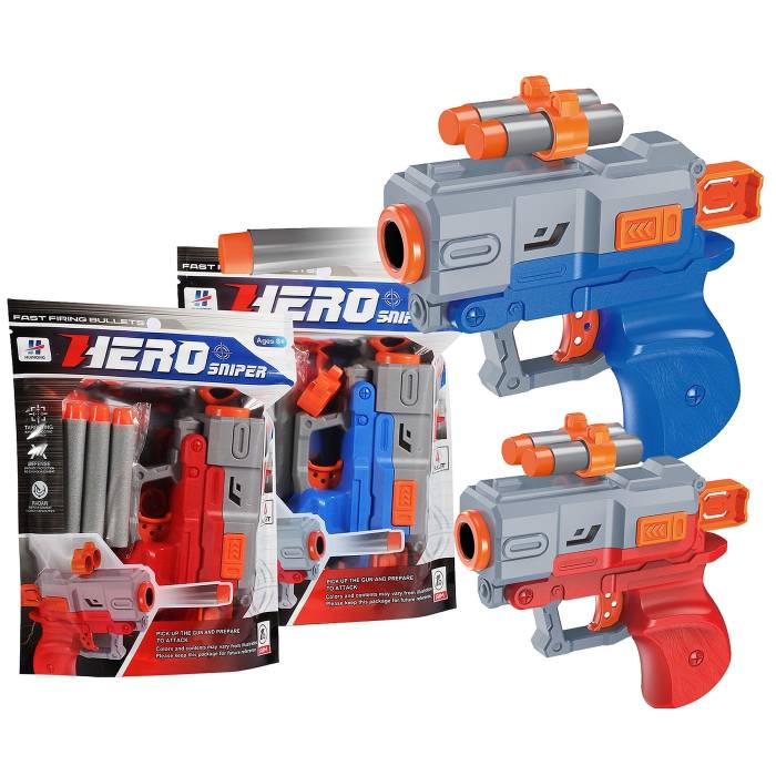 68-862 Πιστολάκι με 4 Βελάκια 16x19x4cm χονδρική, Παιχνίδια χονδρική