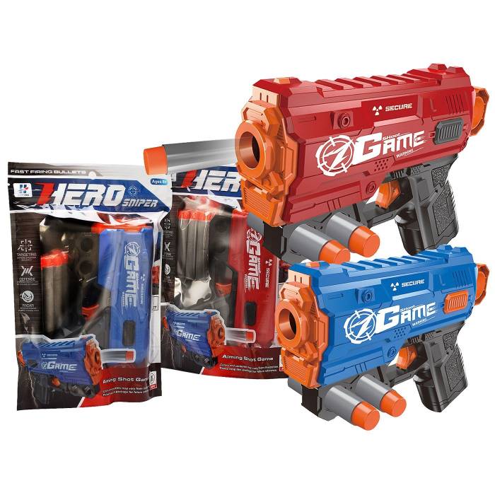 68-863 Χοντρό Πιστολάκι με 4 Βελάκια 17x23x4cm χονδρική, Παιχνίδια χονδρική