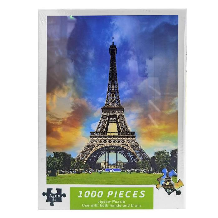 69-1875 Παζλ 1000 τεμ Πύργος του Άιφελ 21x29x5cm χονδρική, Παιχνίδια χονδρική