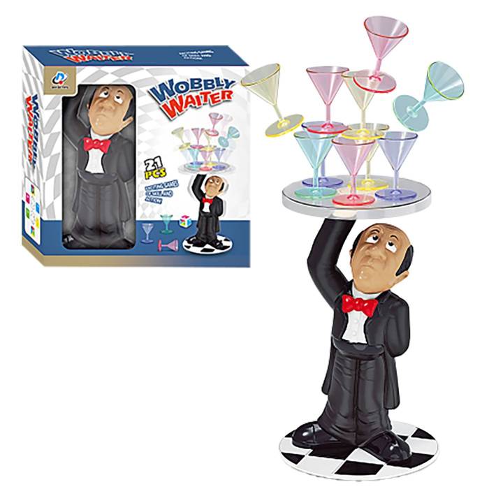 69-1887 Παιχνίδι Ισορροπίας Σερβιτόρος 22x22x6cm χονδρική, Παιχνίδια χονδρική